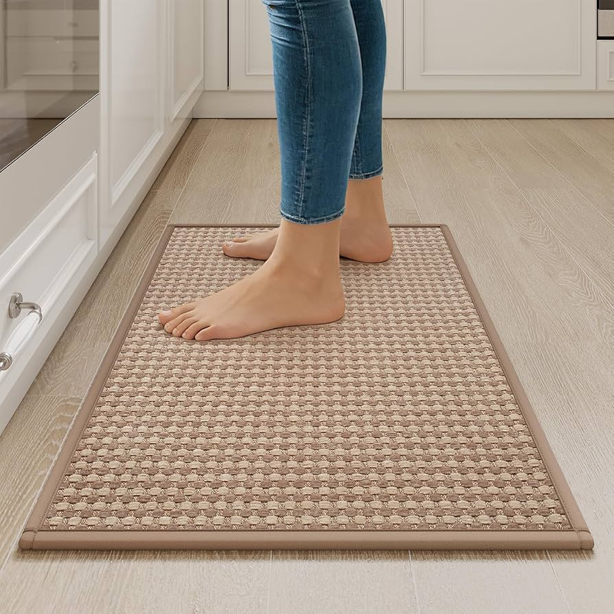 Kitchen Rugs Mat Non Slip Washable, Super Absorbent Kitchen Mats for Floor, Rubber Backing Soft B... | Amazon (US)