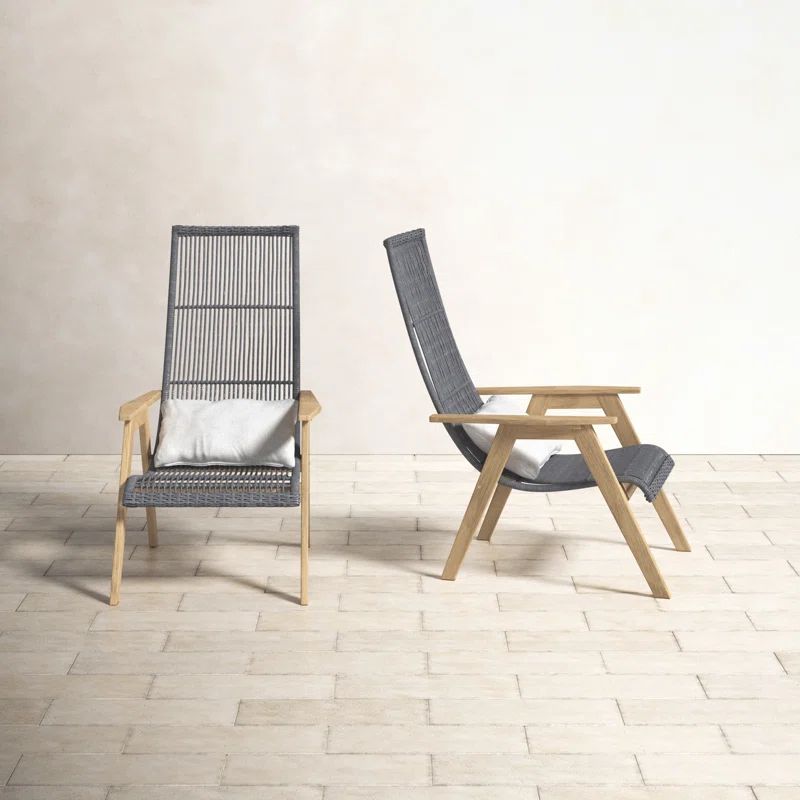 Anyston Outdoor Lounge Chair (Set of 2) | Wayfair North America