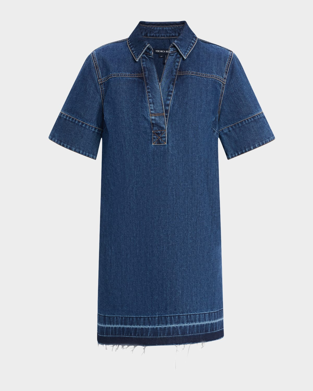 Felice Denim Mini Dress | Neiman Marcus