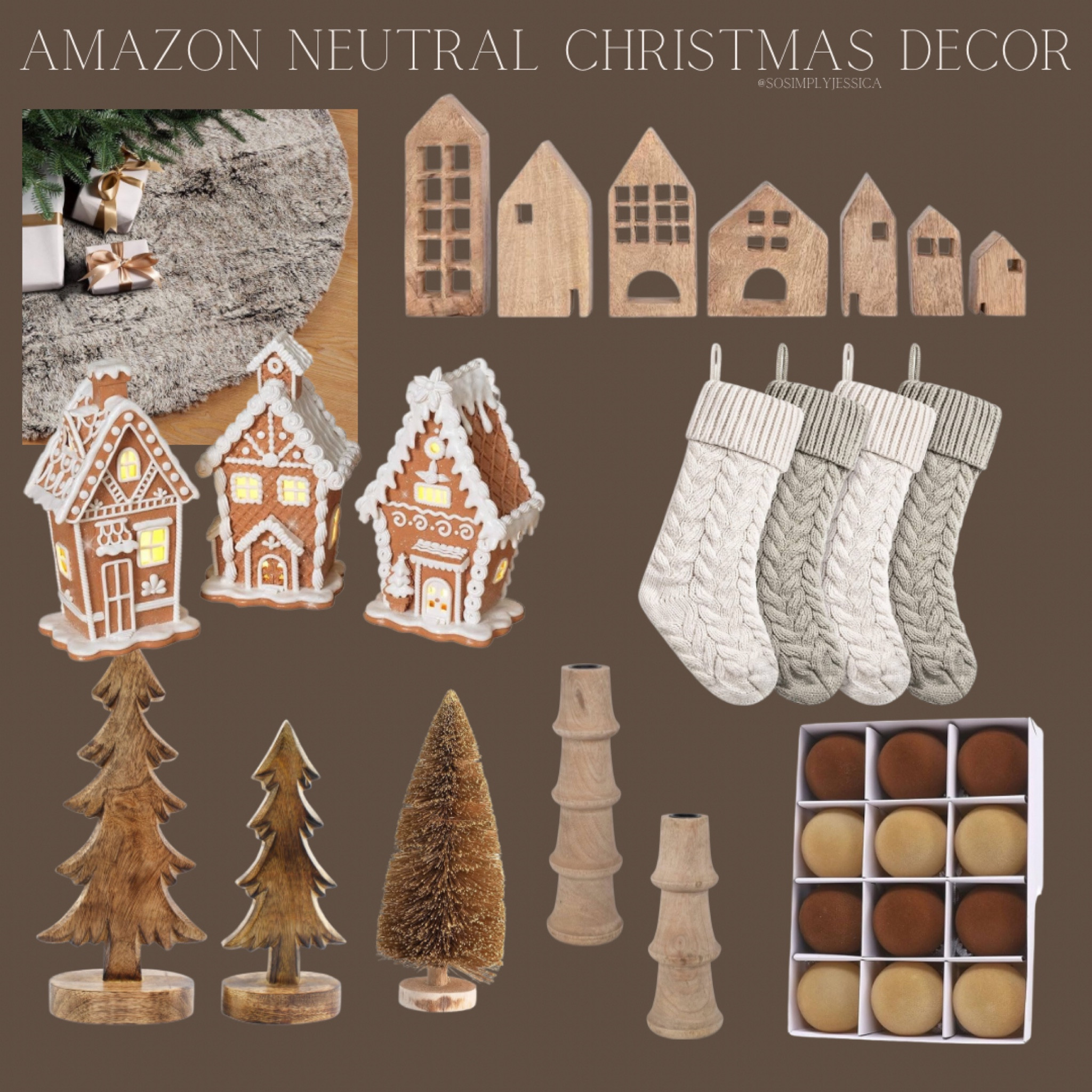 Neutral Amazon Christmas decor!

#LTKhome #LTKHoliday #LTKSeasonal