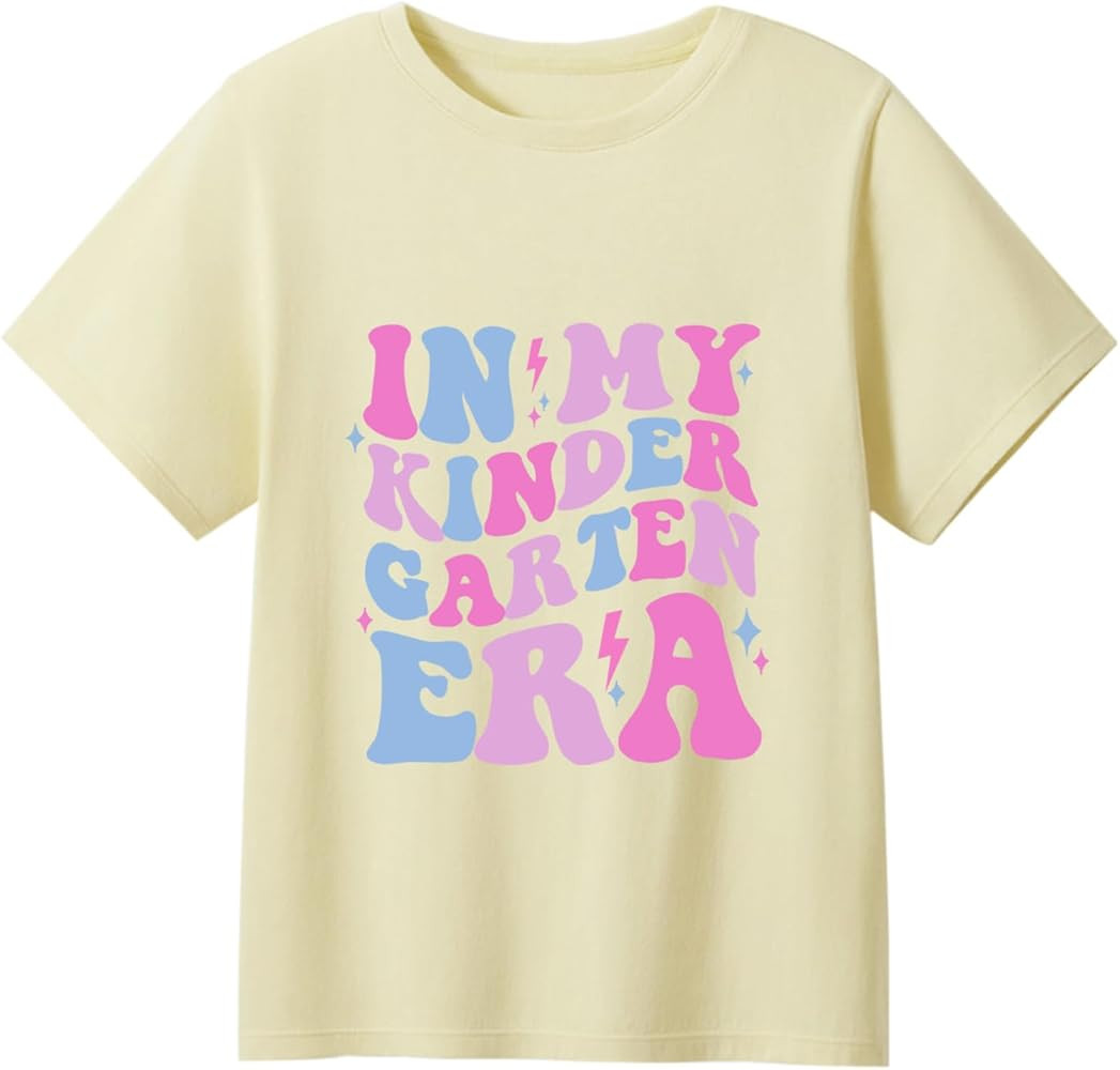 Toddlert Kindergarten Shirt Boys Girls First Day of Kindergarten Tshirt Kids Back to School Gift ... | Amazon (US)