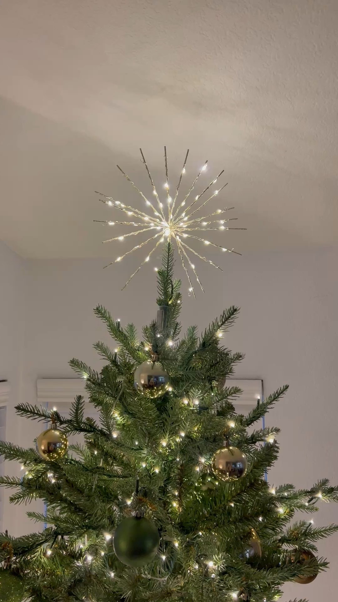 Twinkling tree topper on a twinkling Christmas tree

#LTKSeasonal #LTKHoliday #LTKHome
