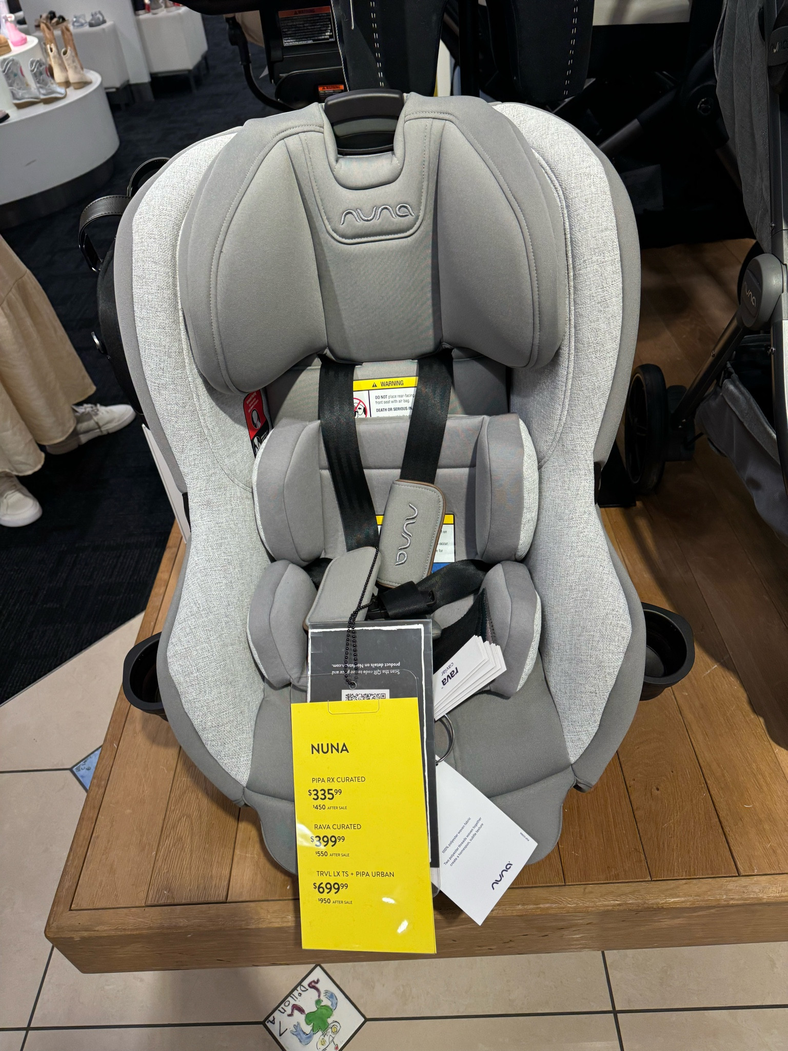 Nordstrom 
Nuna car seat on sale $399.99
Stroller on sale $699.99

#LTKBaby #LTKTravel #LTKxNSale