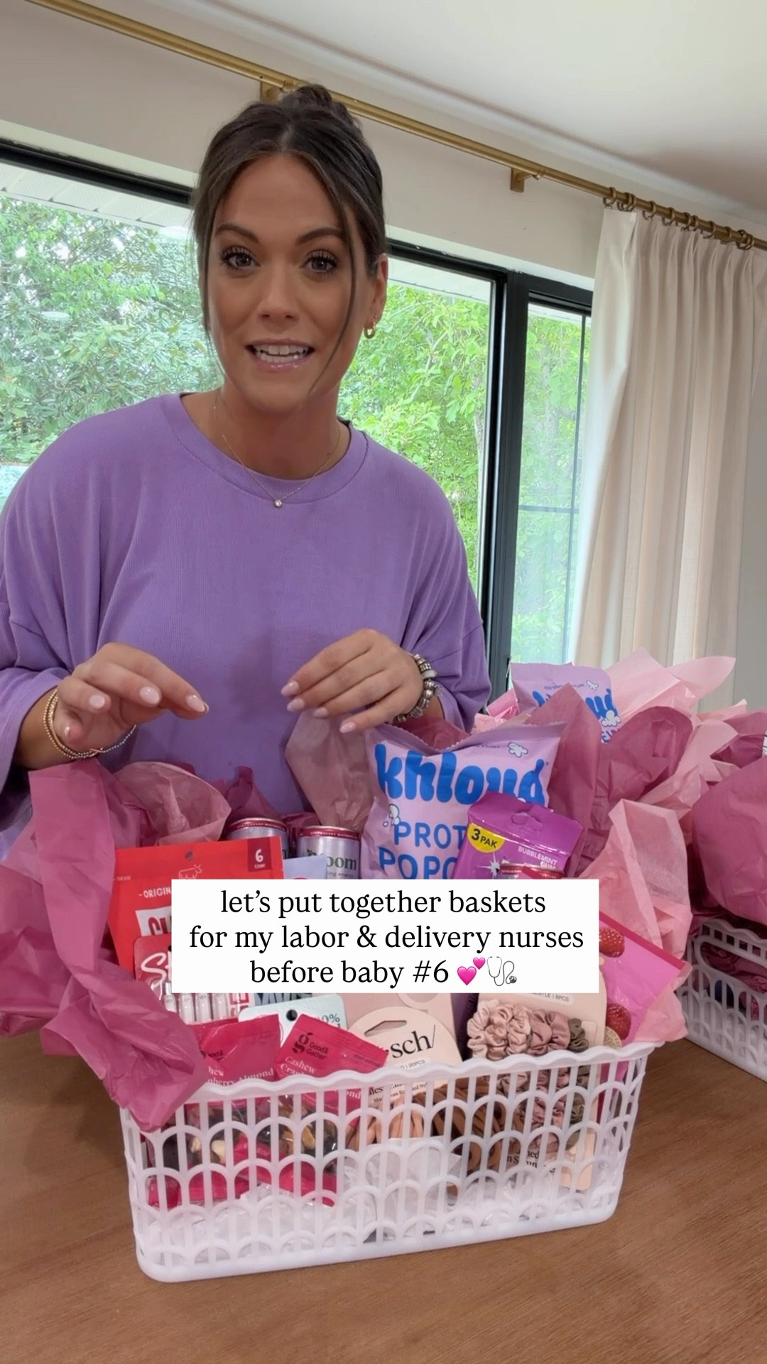 thank you baskets for my labor & delivery nurses 💕🩺✨