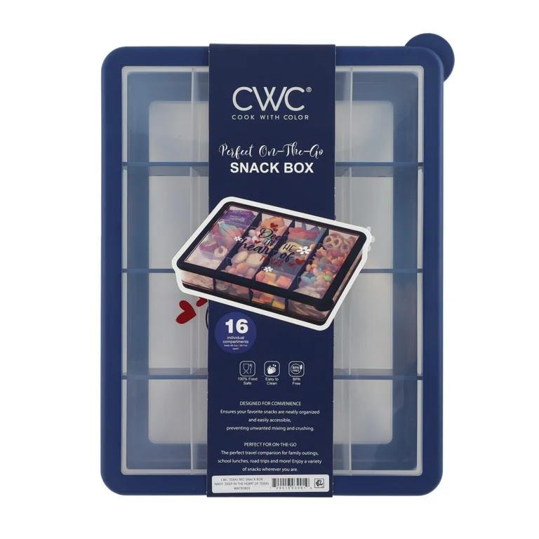 CWC TEXAS REC SNACK BOX NAVY 3 | Walmart (US)