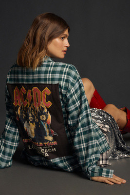 ACDC Graphic Buttondown Shirt | Anthropologie (US)