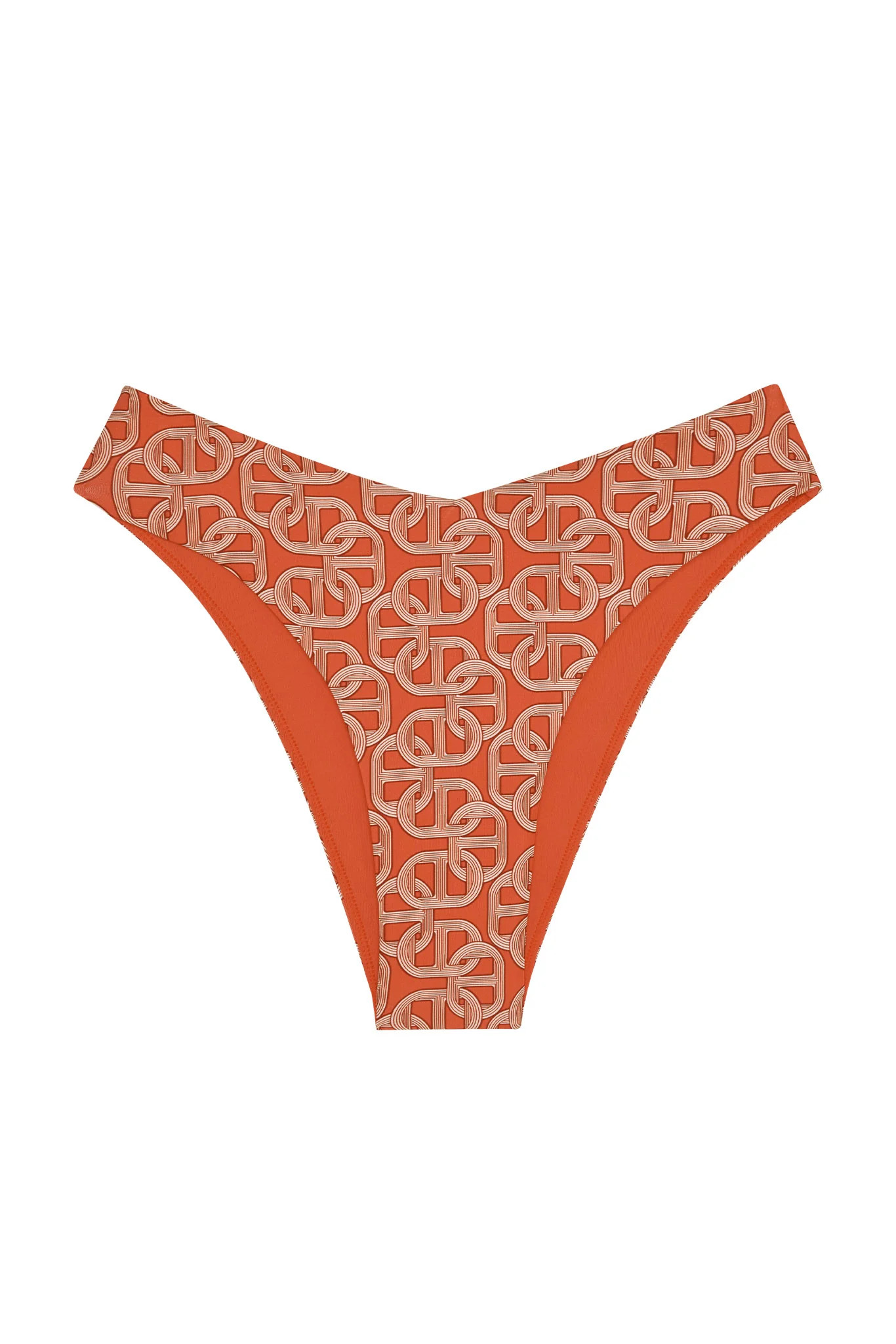 St. Lucia Bottom - Chain Geo | Monday Swimwear