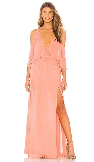 Tiare Hawaii Pez Cantina Dress in Dusty Rose | Revolve Clothing (Global)