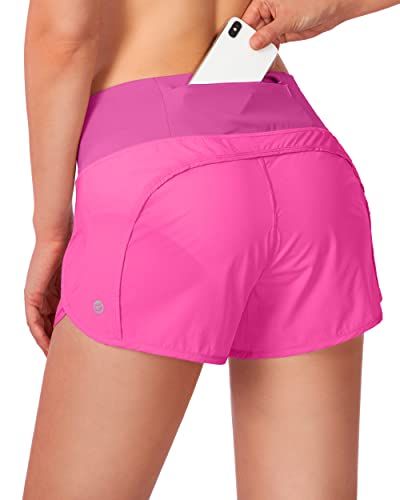 G Gradual Women's Running Shorts with Mesh Liner 3" Workout Athletic Shorts for Women with Phone ... | Amazon (US)