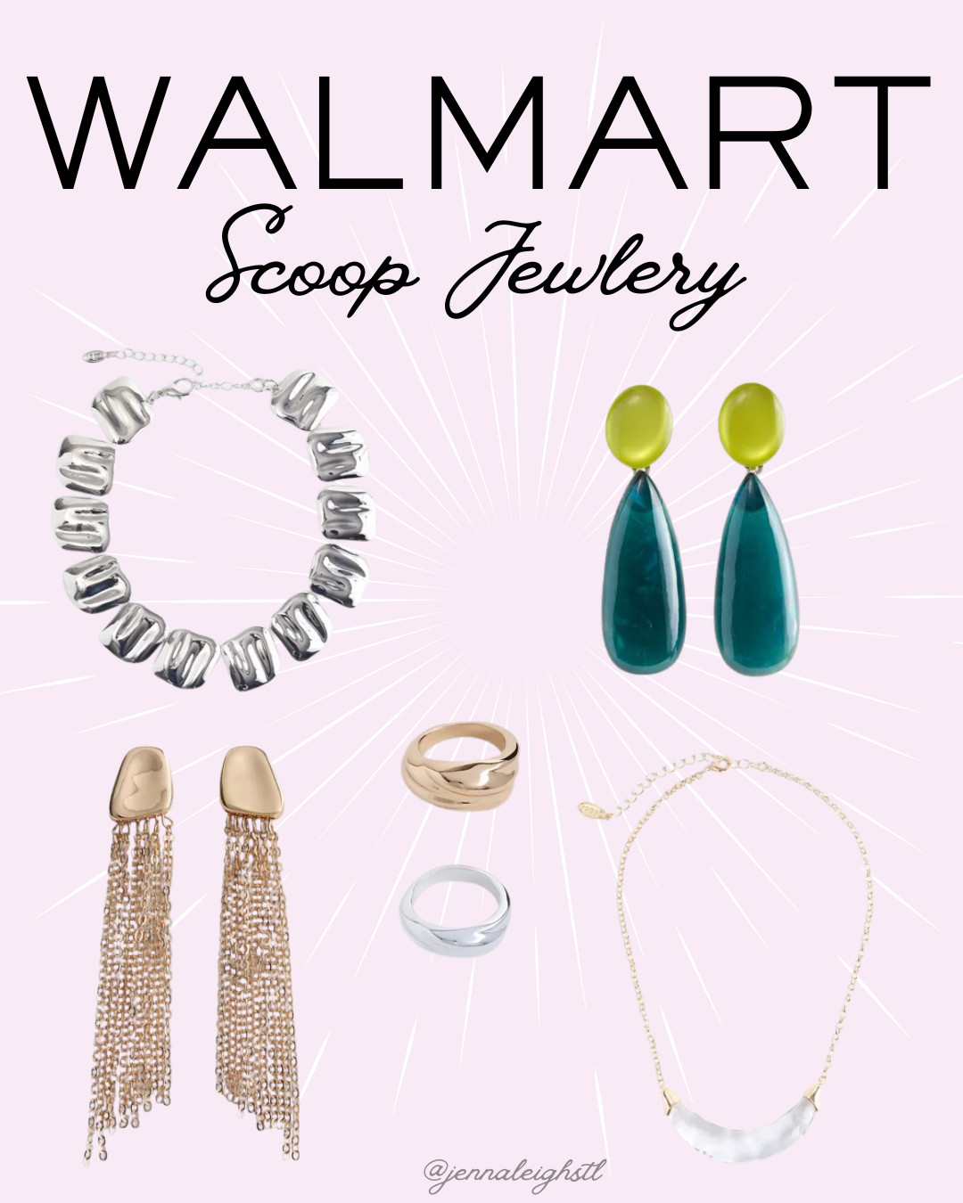 Walmart has some really cute Scoop jewelry finds right now. The perfect accessories to elevate even the simplest outfit. 

 #LTKMidsize #LTKWorkwear