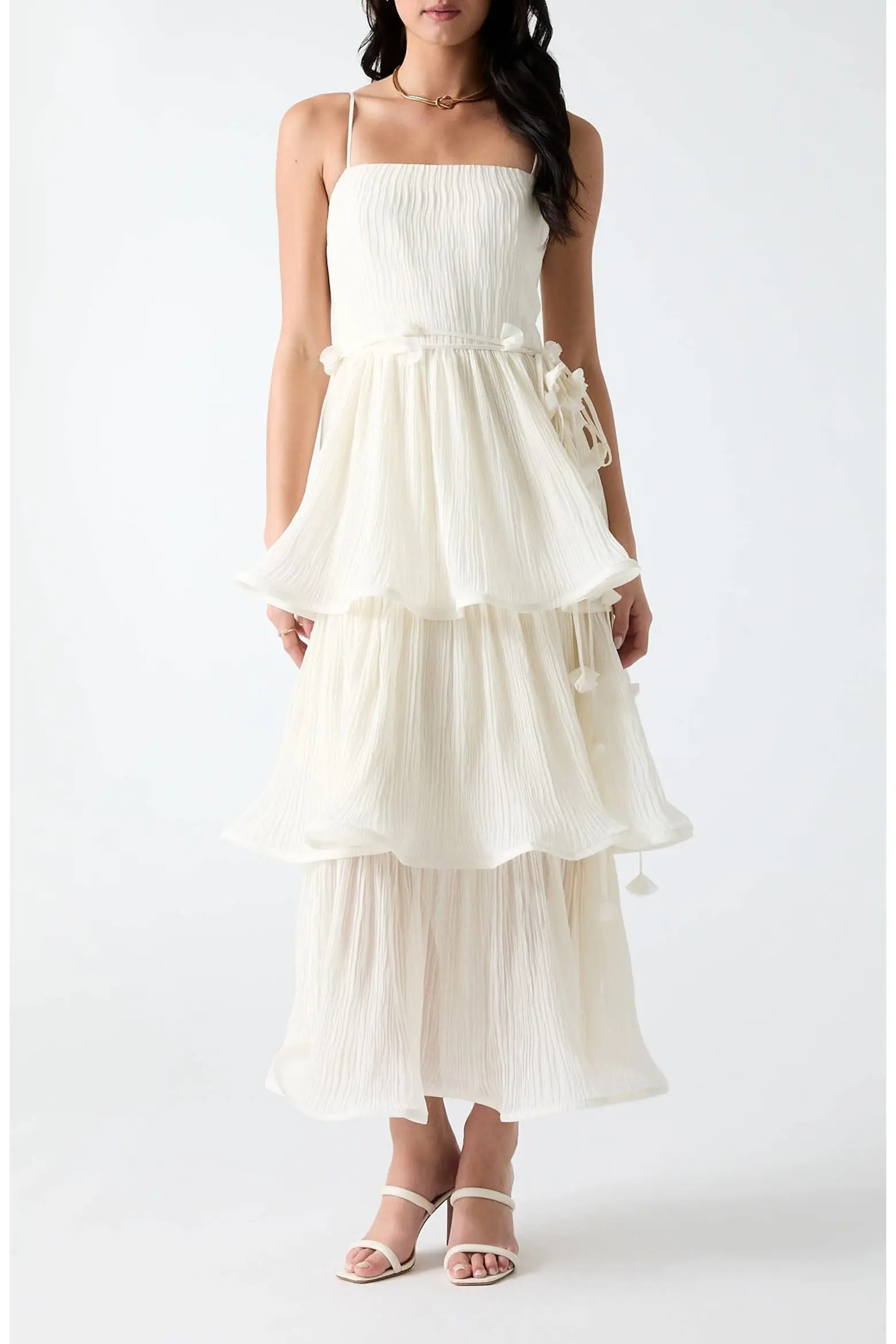 Alessia Sleeveless Tiered Ruffle Maxi Dress (Women) | Nordstrom | Nordstrom