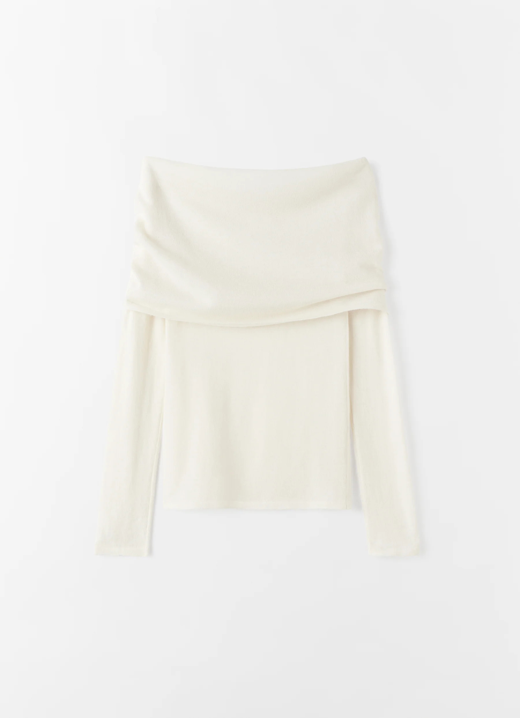 Cara Off Shoulder Top, cream | Almada Label