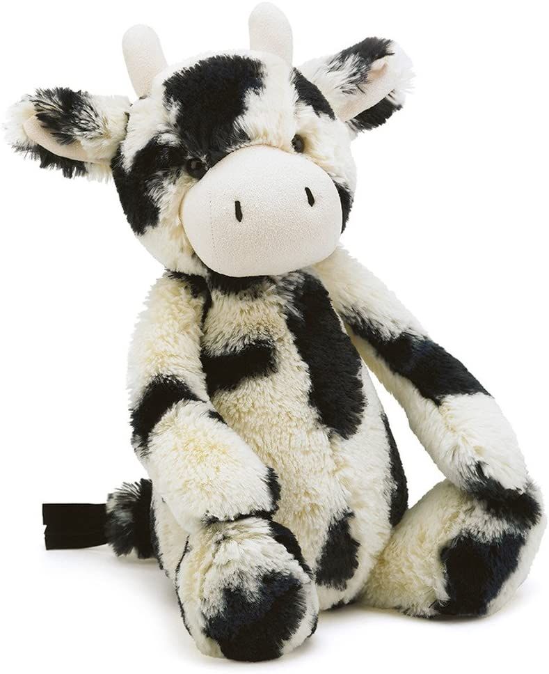 Amazon.com: Jellycat Bashful Cow Calf Stuffed Animal, Medium, 12 inches : Toys & Games | Amazon (US)