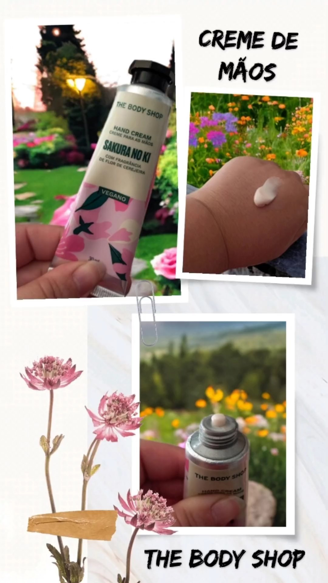 Já hidratou as mãos hoje?  Uma pele hidratada torna-se mais resistente e menos propensa a problemas como descamação e rachaduras..Usei o creme para mãos "sakura no ki" da The Body Shop#Skincare #MaosHidratadas

#LTKbrasil #LTKbeleza