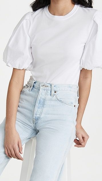 Denise Cotton Puff Sleeve Top | Shopbop