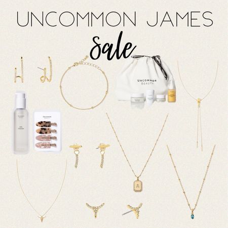 Uncommon James Sale | Jewelry | Clean Beauty | Over 40 Women 

#LTKOver40 #LTKFindsUnder50 #LTKSaleAlert