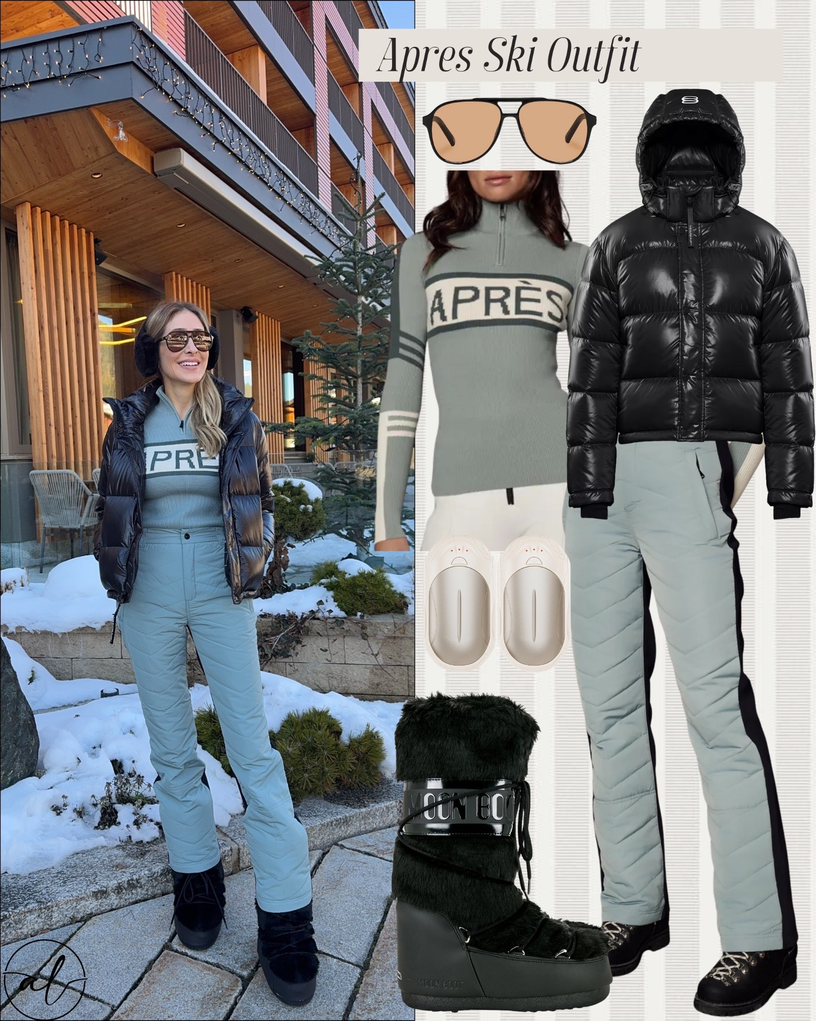 Apres Ski Outfit- Winter outfit that I loved so much! 
Gorgeous, elegant, comfy, and warm. Fits true to size and I’m wearing size small 
Snow outfit 
Ski outfit 
Apres outfit 
Apres sweater 
Puffer jacket 


#LTKSeasonal #LTKU #LTKootd
