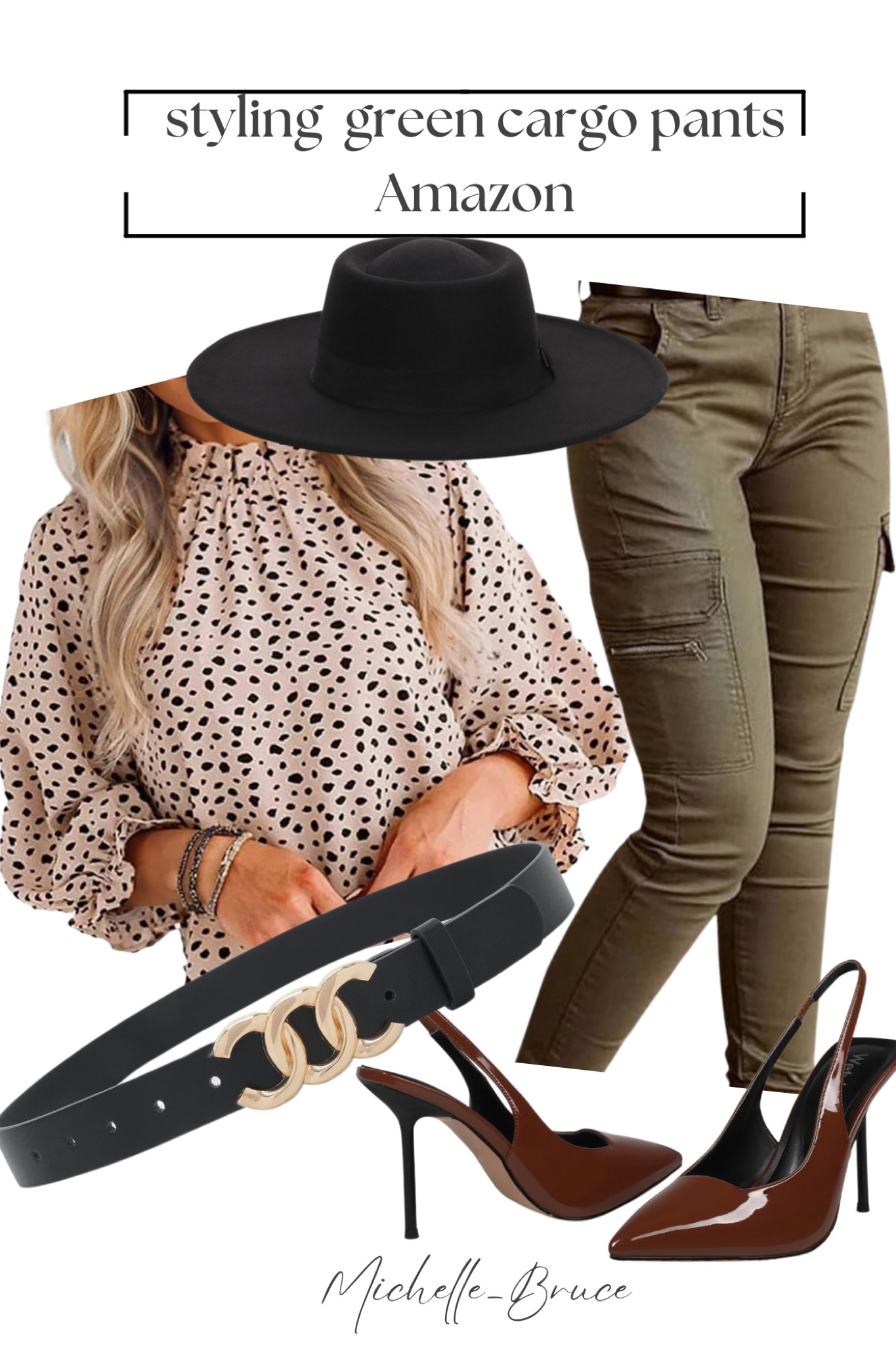 Styling green cargo pants all from amazon. These cargo pants come in so many other colors!! So cute!

#LTKWorkwear #LTKParties #LTKStyleTip