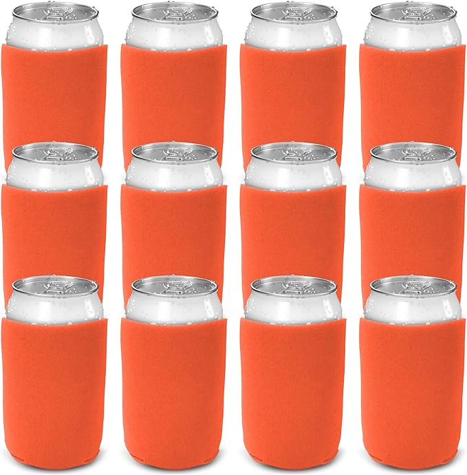 CSBD Beer Can Coolers Sleeves, Soft Insulated Reusable Drink Caddies for Water Bottles or Soda, C... | Amazon (US)