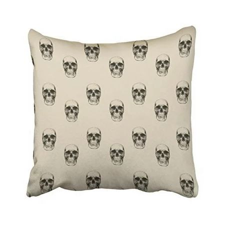 WinHome Halloween Skulls Throw Pillow Covers Cushion Cover Case 20x20 Inches Pillowcases Two Side | Walmart (US)