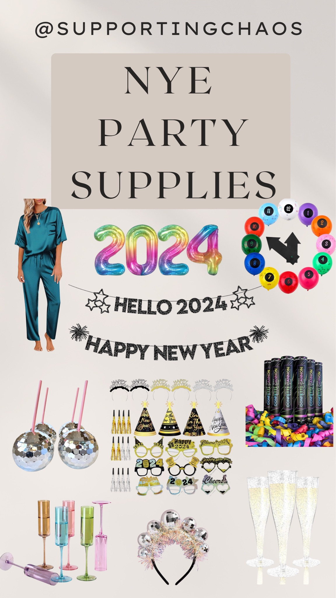 Amazon New Years Eve (part 1) 🪩 such fun things whether you’re hosting and party or just celebrating at home! Don’t miss the kids activities too 🥳 Amazon | nye | party supplies | decor 

#LTKparties #LTKHoliday #LTKfamily