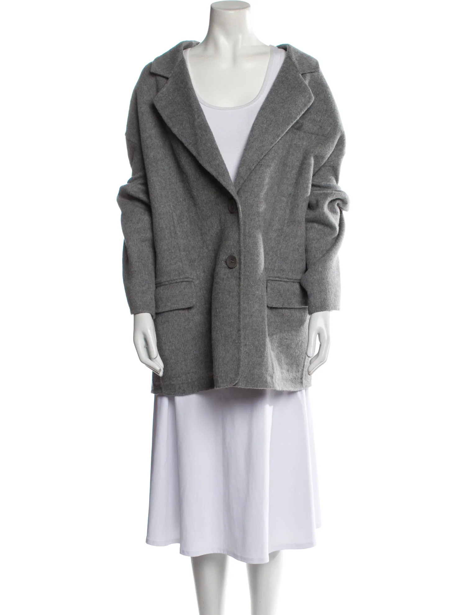 Tibi Virgin Wool Coat | The RealReal