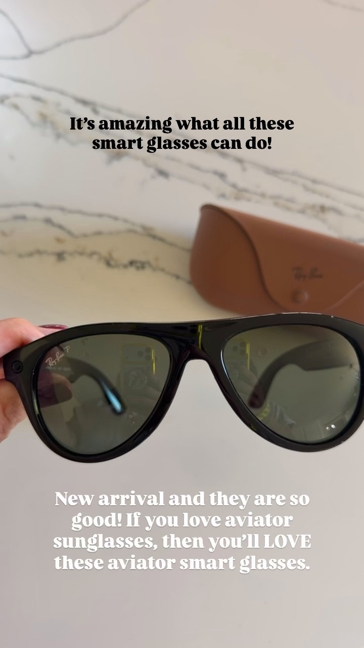 These are definitely going on my luxury gift guide this year. It’s so neat what all these smart glasses can do!