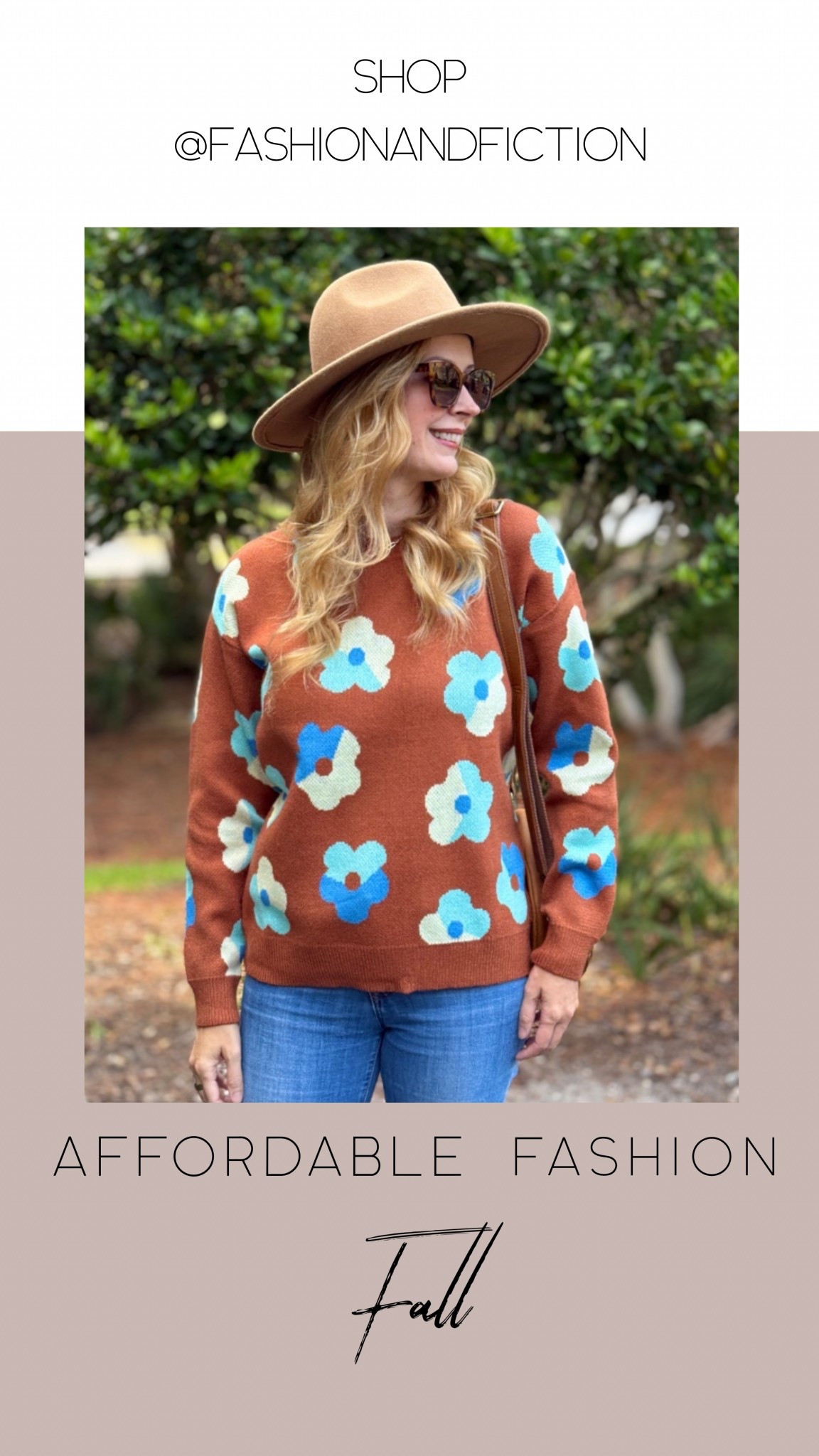 Cute flower print sweater from Amazon. Wearing size one.

#LTKOver40 #LTKSeasonal #LTKFindsUnder50