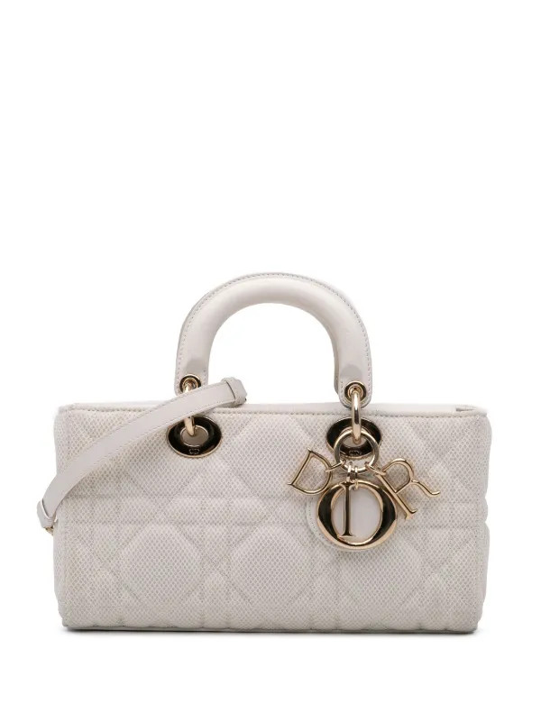 2000-2024 Medium Technical Fabric Macrocannage Lady D Joy satchel | Farfetch Global