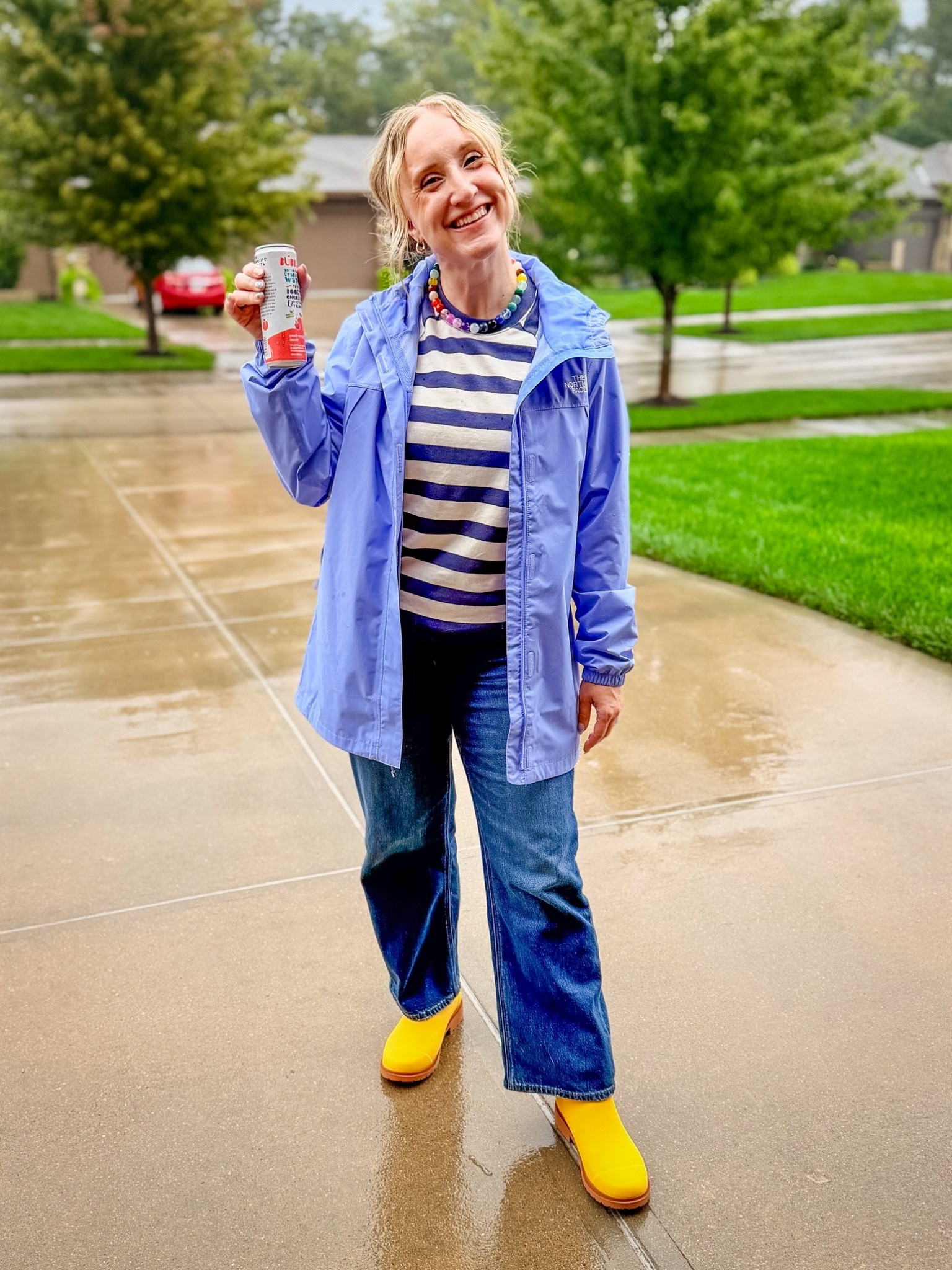 Enough with the rain, Gellar! 🌧️
Trying to brighten up the gloom with the best rain boots and fun patterns!
Jacket and shirt - medium
Jeans - 6 regular (sized down)
Boots - 9

#LTKootd #LTKMidsize #LTKOver40