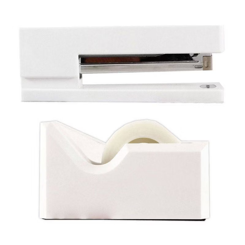 JAM Paper Stapler & Tape Dispenser Desk Set White | Target