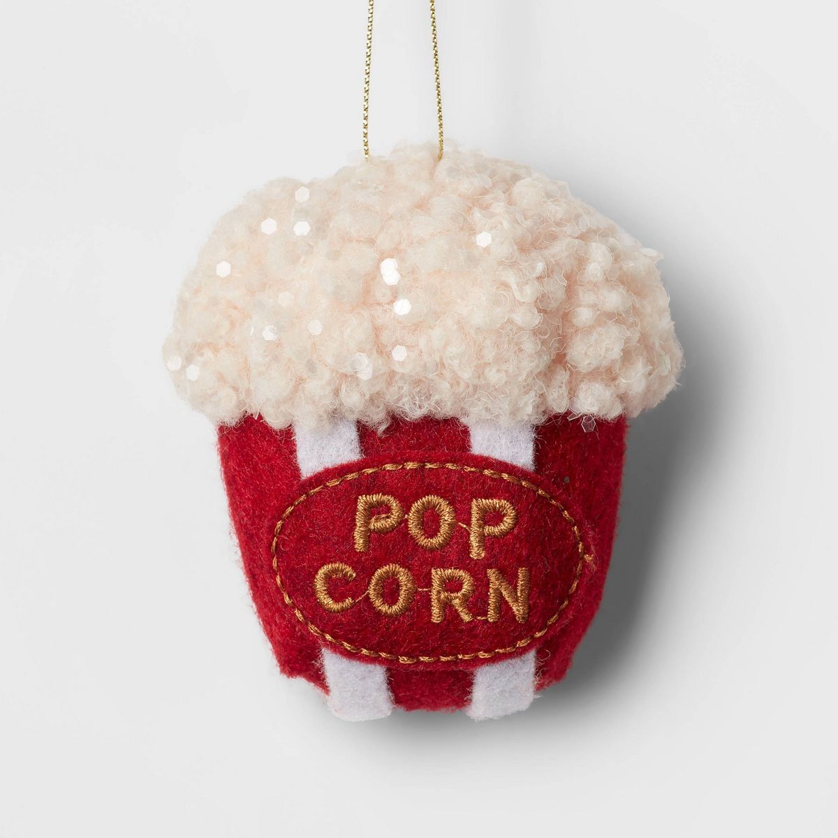 Felt Popcorn Christmas Tree Ornament White - Wondershop™ | Target