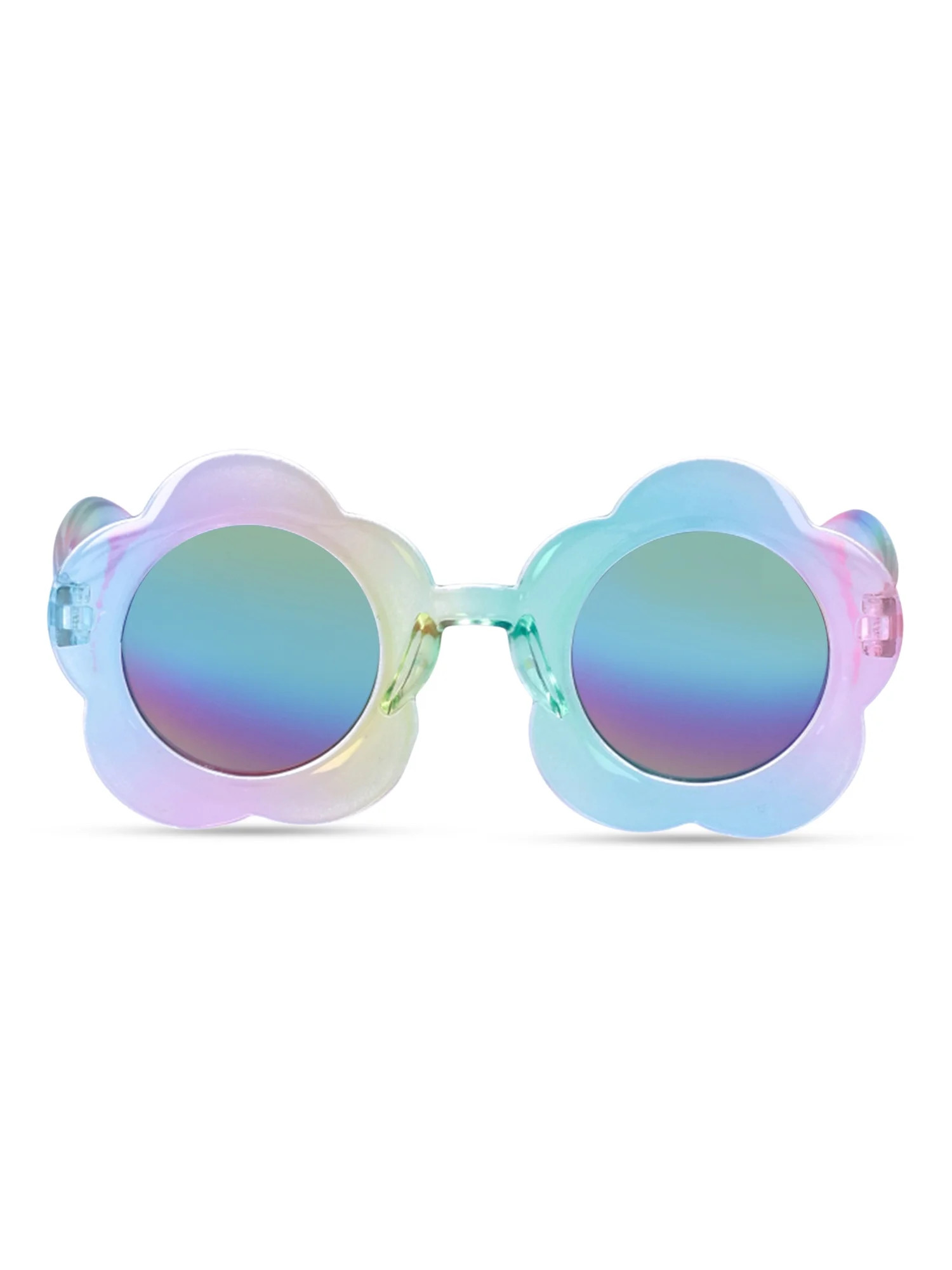 Justice Girls Flower Sunglasses, Rainbow | Walmart (US)