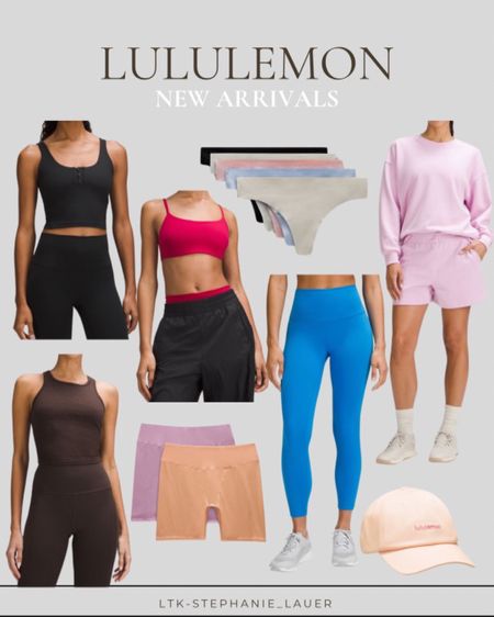 Lululemon new items 

#LTKActive #LTKFitness #LTKStyleTip