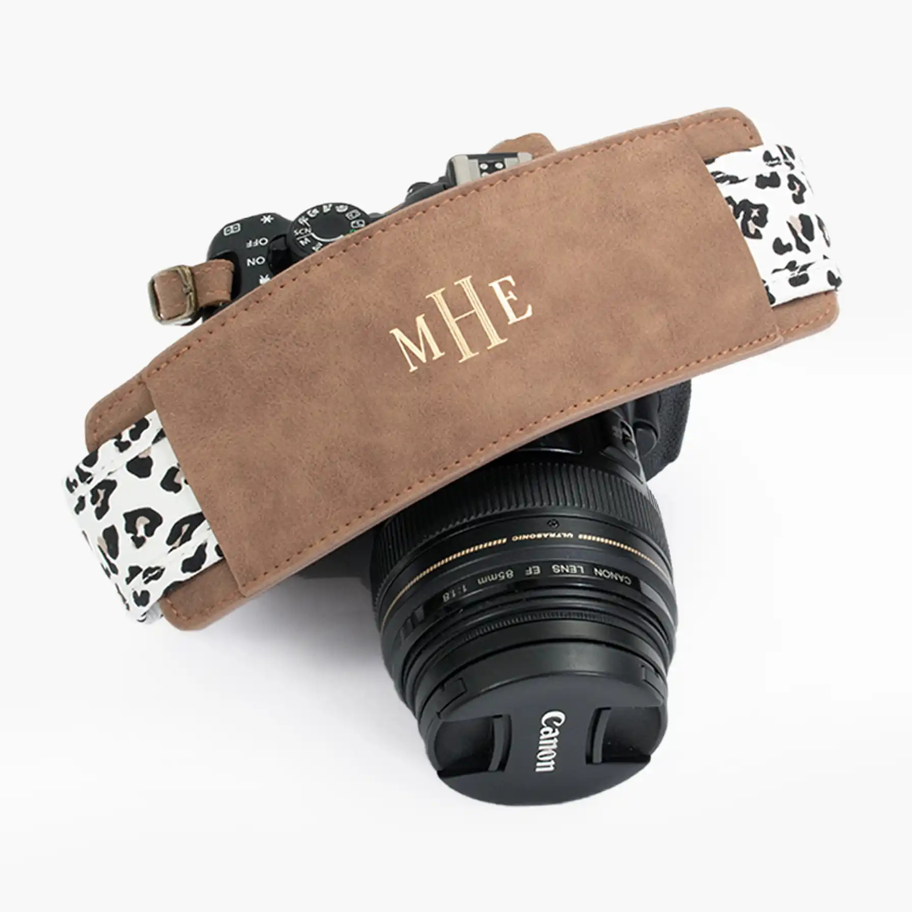 Monogrammed Camera Strap | Marleylilly