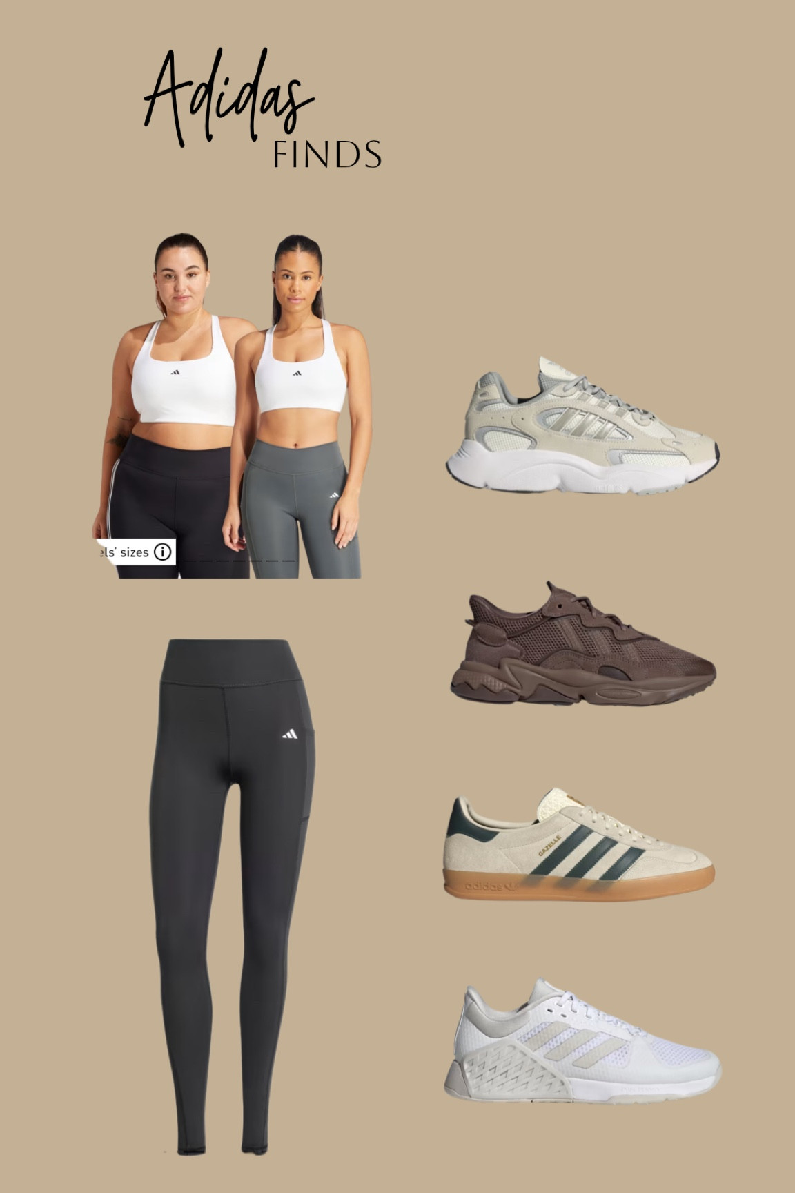 @adidas  finds!! #createdwithadidas 

Leggings- neutral sneakers 

#adidas #adidasparter #casualstyle #createdwithadidas #sneakers #giftsforher #fashionable #fashion #outfits #outfit #outfitinspo #neutralstyle #ltk #ltkstyletip 

#LTKFindsUnder100 #LTKActive