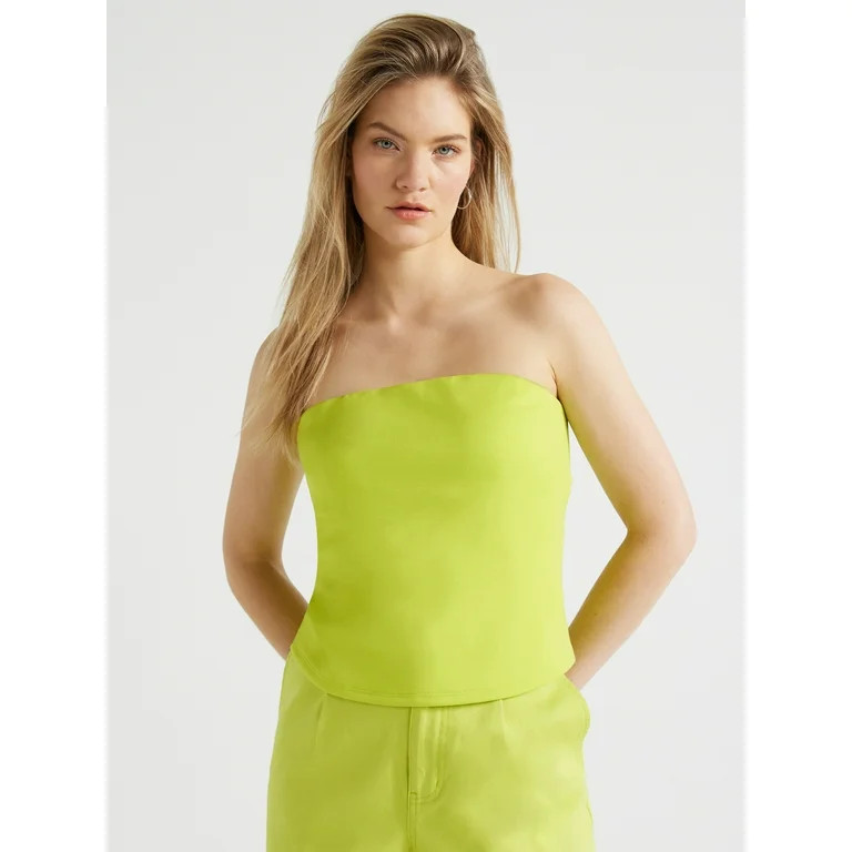 Scoop Women’s A-Line Tube Top, Sizes XS-XXL | Walmart (US)