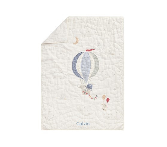 Hot Air Balloon Baby Quilt | Pottery Barn Kids