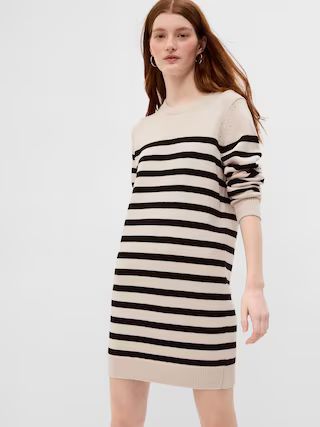 Stripe Mini Sweater Dress | Gap (US)