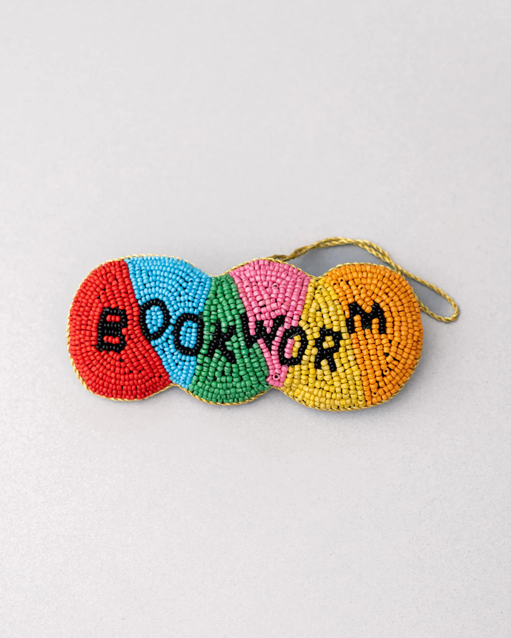 Beaded Ornament - Bookworm | ban.do