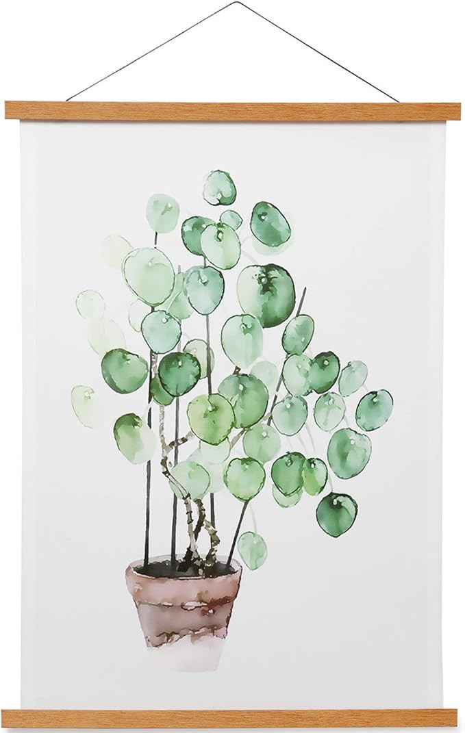 Magnetic Poster Frame Hanger, Natural Teak, 12x18 12x16 12x24 Poster Hanger for Photos, Pictures,... | Amazon (US)