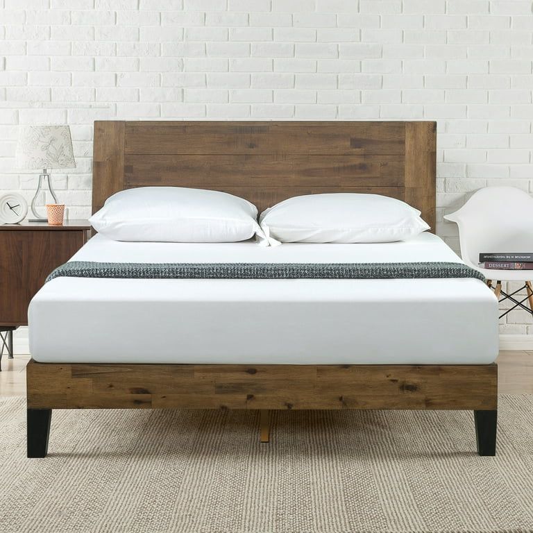 Zinus 39" Tonja Wood Platform Bed Frame, Adult, King | Walmart (US)