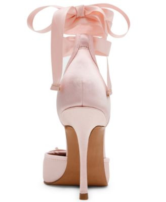 Women's Larina Lace-Up High-Heel Ballet Pumps | Macy's