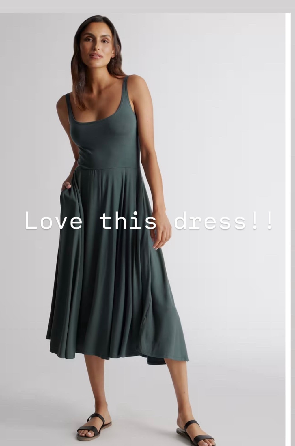 Tencel Jersey Fit & Flare Dress is gorgeous!!
Quince dress  

#LTKSeasonal #LTKOver40 #LTKMothersDay