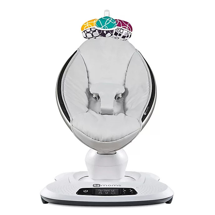 4moms® mamaRoo®  4 Classic Infant Seat in Grey | buybuy BABY | buybuy BABY