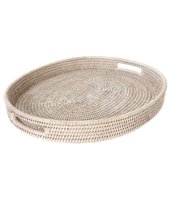 Artifacts Trading Company Oval Tray with Cutout Handles & Reviews - Macy's | Macys (US)