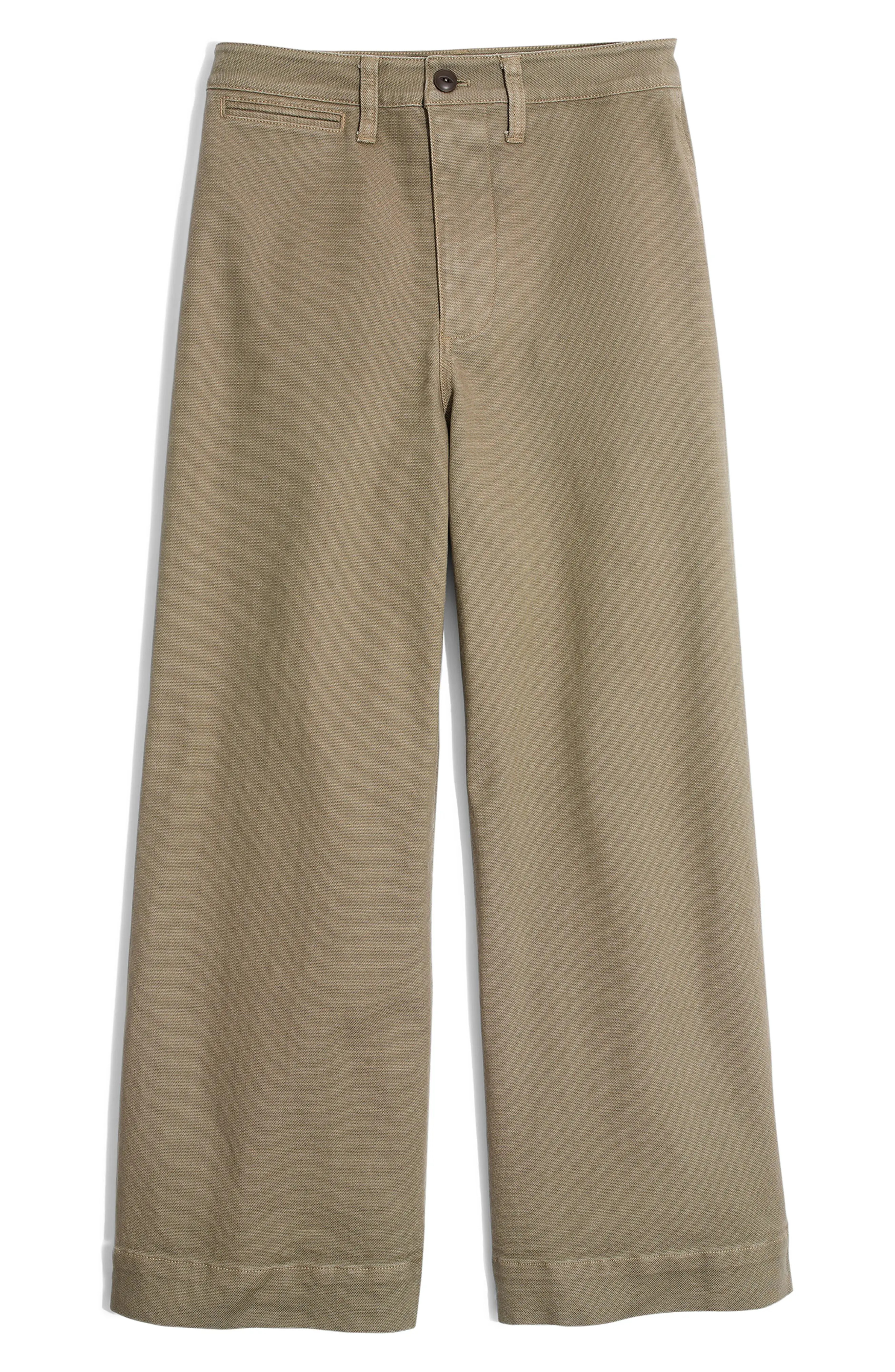 Madewell Emmett Crop Wide Leg Pants at Nordstrom Rack | Nordstrom Rack