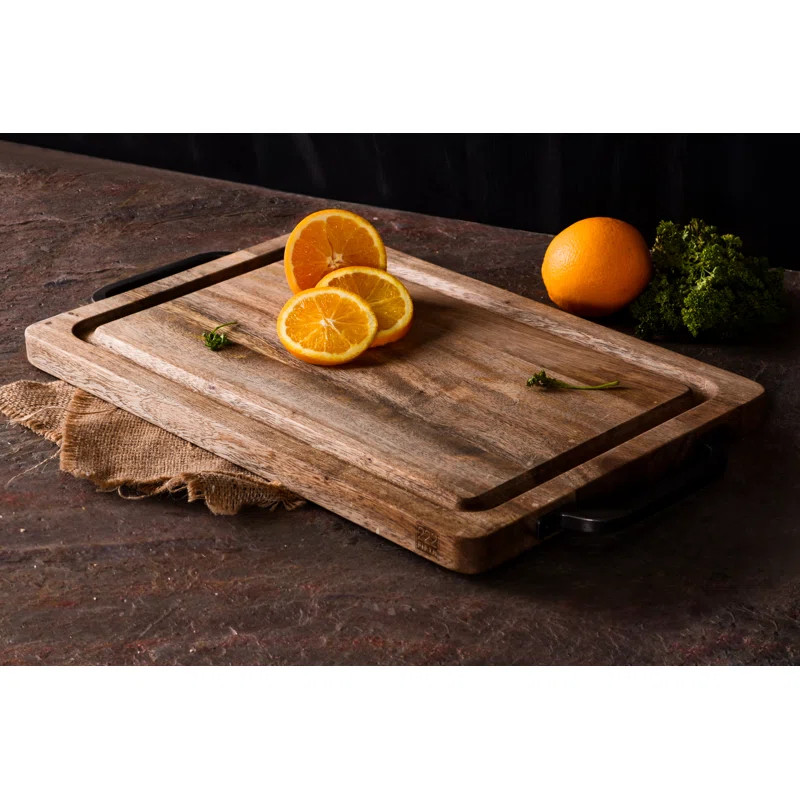 222 Fifth Santoni Mango Wood Large Cutting Board | Wayfair North America