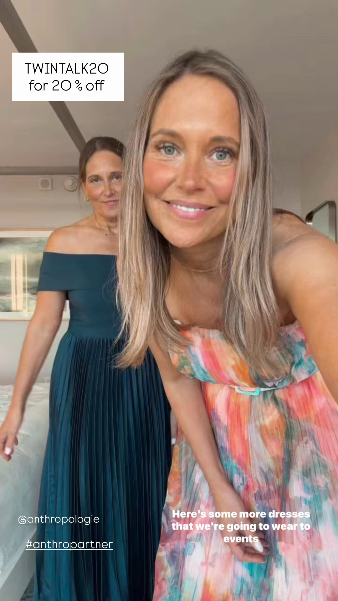 I love this one for the rehearsal dinner!!!   And Tegan found her dress too. Use code TWINTALK20 for 20% off. 

#anthropartner
@Anthropologie 