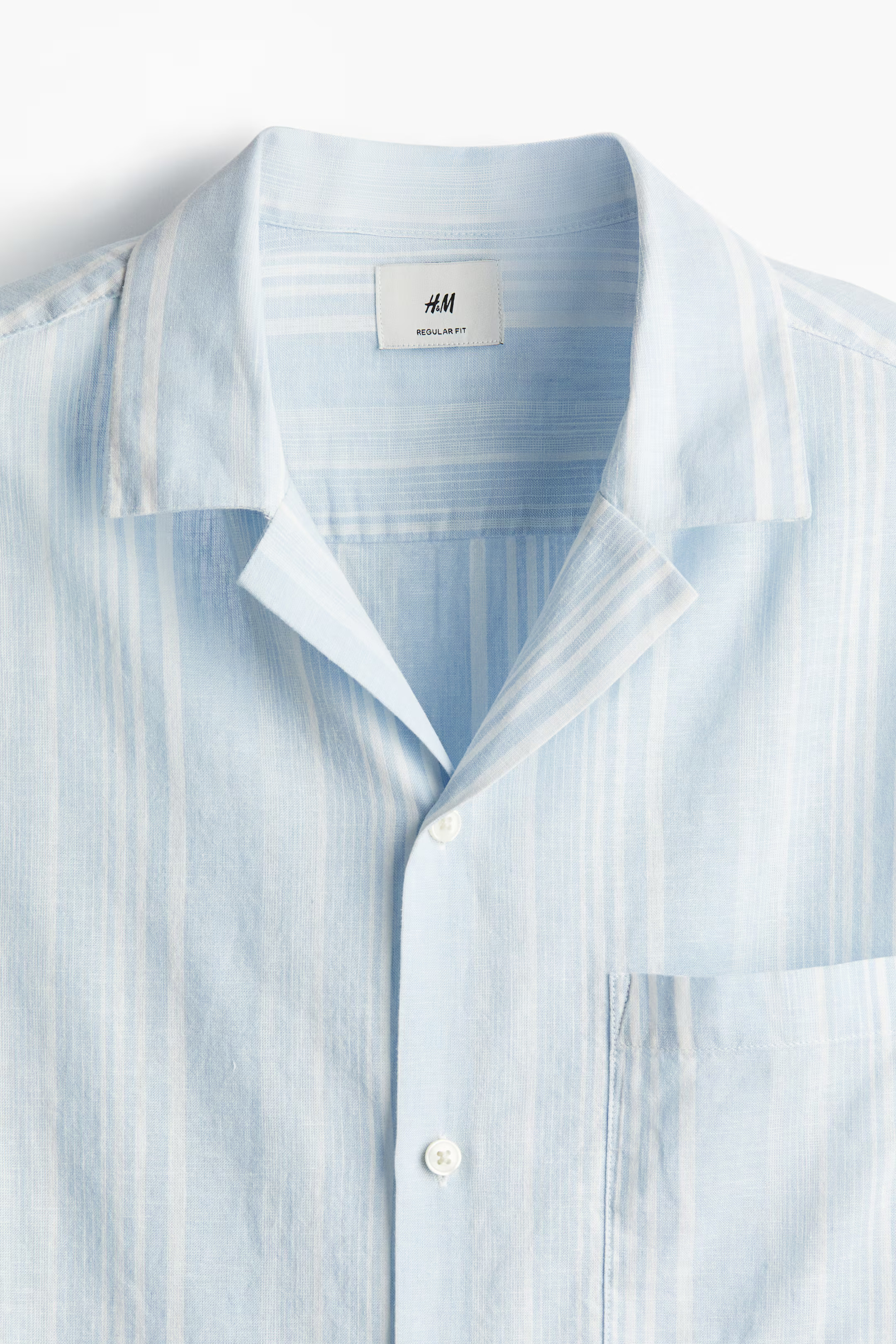 Regular Fit Linen-blend Resort Shirt | H&M (US + CA)